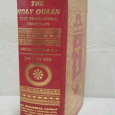 The Holy Quran Text Translation and Commentary By Abdullah Yusuf Ali