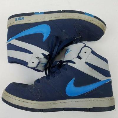 Nike Prestige IV High Top Retro Sneakers 584614-440 size 13. Blue, Navy ...