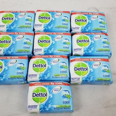 10-Pack Dettol Cool Bar Soap - 7oz
