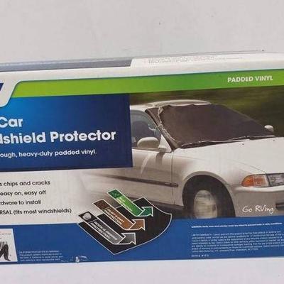 Camco Tow Car Windshield Protector, Padded Vinyl, Box Slightly Damaged - New