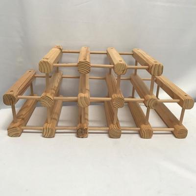 Lot 49 - Wine Rack, Glasses and Accessories