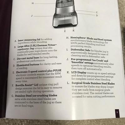 Lot 60 - Breville High End Blender and Smart Oven