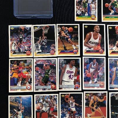 Lot 42 - Deck of Assorted Basketball Cards - QTY 50 with Case!
