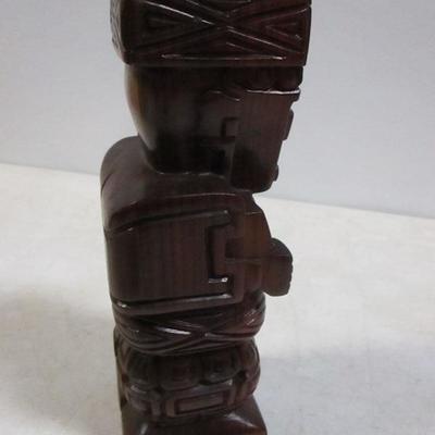 Lot 97 - Carved Wooden Items