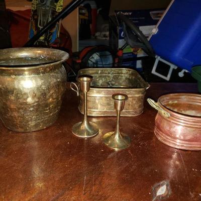 Misc Brass Containers