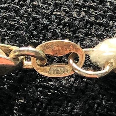 Lot 57 - Sterling Silver Rope Bracelet, Jade/Onyx Bracelet & 12K Gold Filled Bracelet 