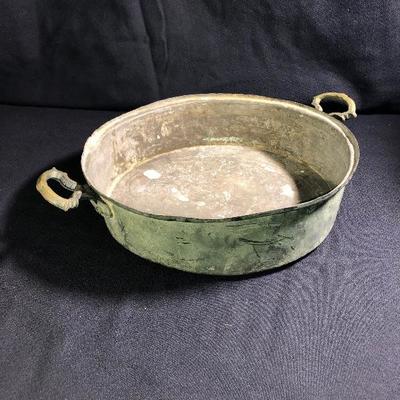 Lot 72 - Real Quality!  100% Copper Antique Handmade Pot