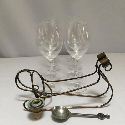 Lot 76 - Lenox Wine Glasses & More