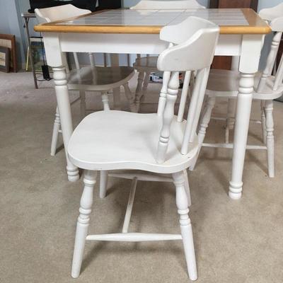 Lot 81 - Table & Chairs