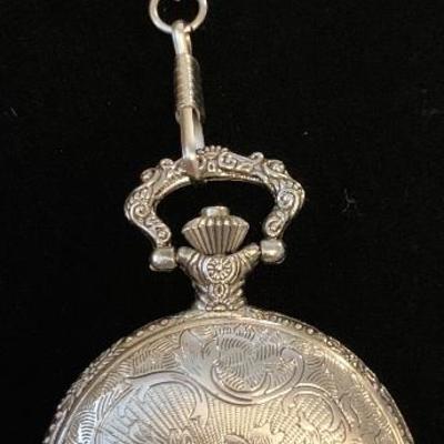 New Quartz Pocket Watch with Long Chain 