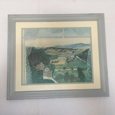 Lot 90 - Will Moses Framed Art and Blessing Art