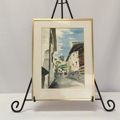 Lot 92 - Three Framed Watercolors by Rollinger