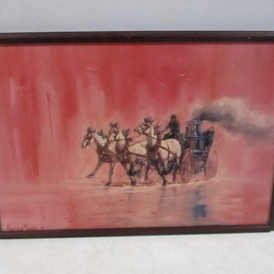 Lot 121 - Harland Young Painting