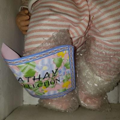 New IN BOX Cathay collection Porcelain Doll