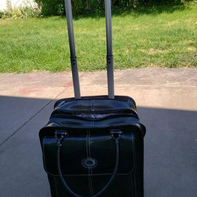 Wilson Leather rolling Briefcase 