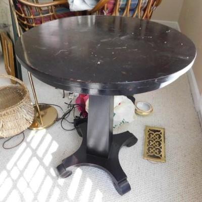 Solid Wood Pedestal Table 24