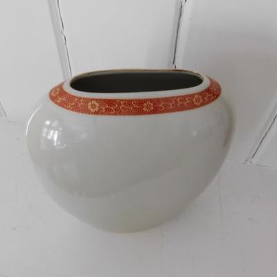 Satsuma Hand Painted Japanese Ikabana Ceramic Vase 7