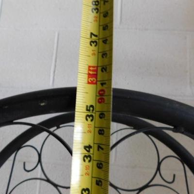 Metal Decorative Wine Rack Tower 16"x36"
