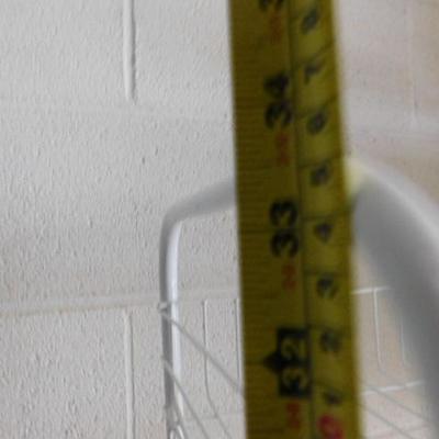 Metal Roller Storage Rack 15"x33"