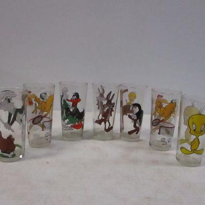 Lot 135 - Set 3 Of 3 - Looney Tunes Glasses 1973-1976 Pepsi Collection