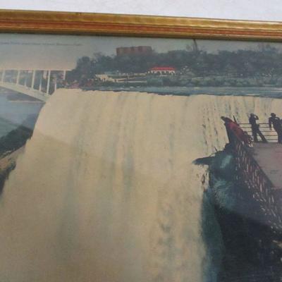 Lot 143 - 1920's Niagara Falls Print