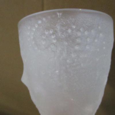 Lot 158 - Frosted Glasses 