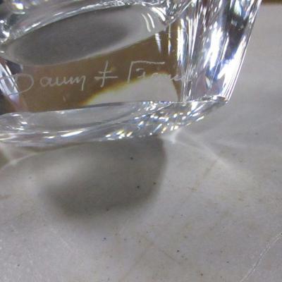 Lot 159 - Signed Crystal Bowl