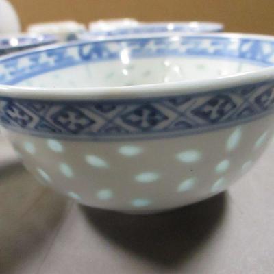 Lot 162 - Asian Decorative Items - Tea Set - Bowls