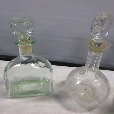 Lot 163 - Crystal Decanters & Glasses