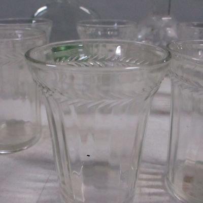 Lot 163 - Crystal Decanters & Glasses