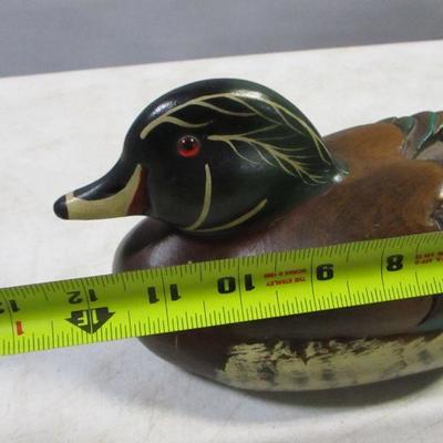 Lot 168 - Wooden Duck - Leo Koppy - Decoy