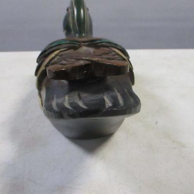 Lot 168 - Wooden Duck - Leo Koppy - Decoy