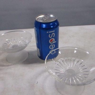Lot 172 - Crystal Decanter Candlesticks & Glasses