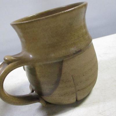 Lot 193 - Coffee Mugs Pottery Faces