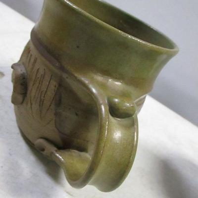 Lot 193 - Coffee Mugs Pottery Faces