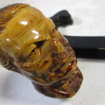 Lot 200 - Carved Pipe - MLC Sterling