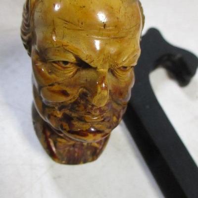 Lot 200 - Carved Pipe - MLC Sterling