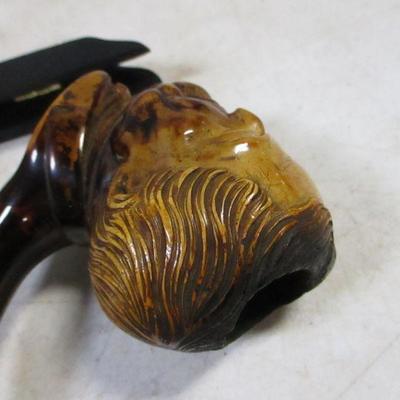 Lot 200 - Carved Pipe - MLC Sterling