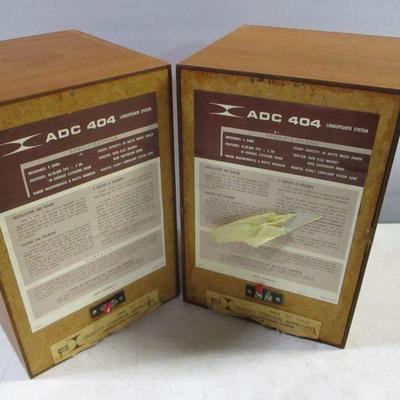 Lot 200 - ADC 404 Speakers