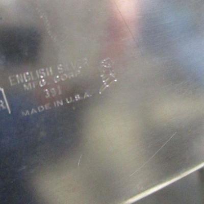 Lot 209 - English Silver Butter Dish - Pewter - 