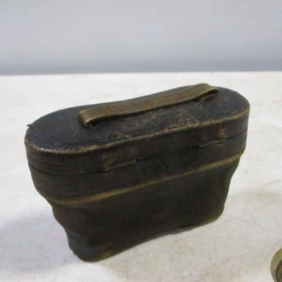 Lot 212 - Mother of Pearl and Brass Opera Glasses Made in Paris