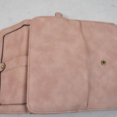 Blush Pink Purse with Matching Wallet by Merona - New