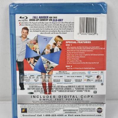 All About Steve Movie on Blu-ray, with Digital Copy, Rated PG-13 - New, Sealed