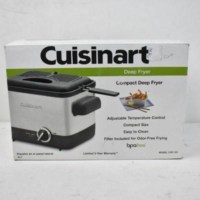 Cuisinart Compact Deep Fryer - New