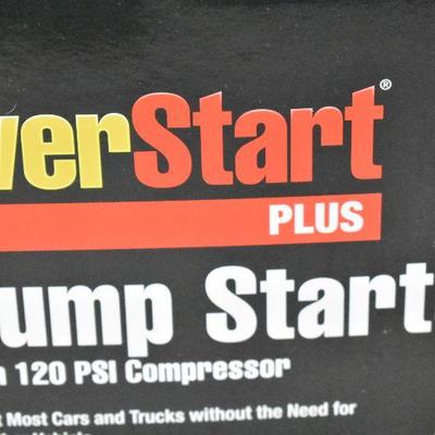 EVERSTART Jump Starter w/ 120 PSI Digital Compressor (JUS750CE) - New