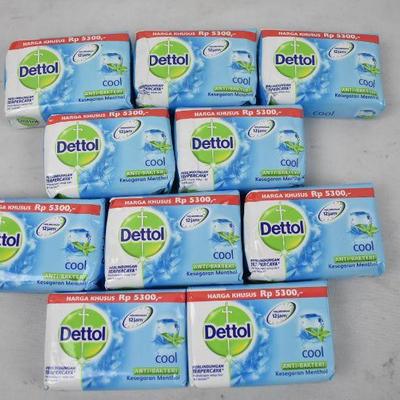 10 Bars of Soap: Dettol Cool Scent - New