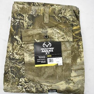 Realtree Men's Cargo Pant, Realtree Max-1XT, Size XL(40-42) - New