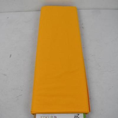 Waverly Inspirations 100% Cotton 44" Solid Marigold Fabric 1 Full Bolt - New