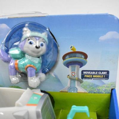 Paw Patrol Everest's Rescue Snowmobile, Vehicle and Figure - New