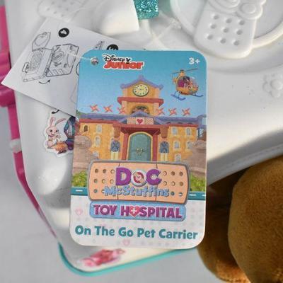 Doc McStuffins Pet Vet On the Go Pet Carrier - New